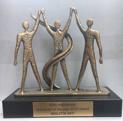 Év forgalmazói díj nyertese 2016